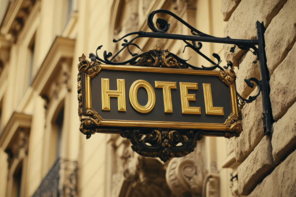 Boutique hotel exterior